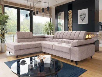 Amshyttan Sovesofa med sjeselong 4-seter