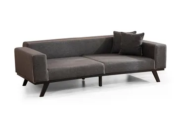 Arioch 4-seters Sovesofa - Antrasitt - Møbler - Sofaer - Sovesofaer - 4 seters sovesofa