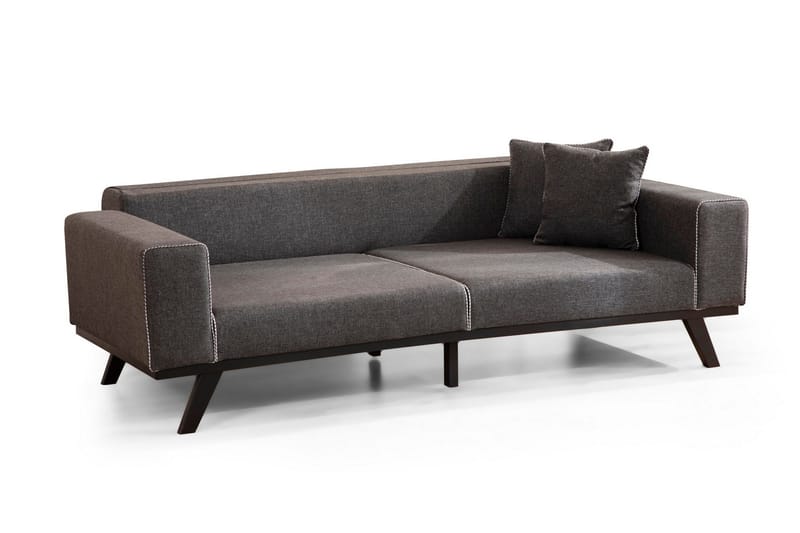 Arioch 4-seters Sovesofa - Antrasitt - Møbler - Sofaer - Sovesofaer - 4 seters sovesofa