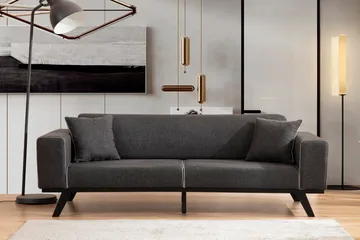 Arioch 4-seters Sovesofa - Antrasitt - Møbler - Sofaer - Sovesofaer - 4 seters sovesofa
