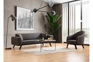 Arioch 4-seters Sovesofa - Antrasitt - Møbler - Sofaer - Sovesofaer - 4 seters sovesofa