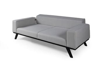 Arioch 4-seters Sovesofa - Lysegrå - Møbler - Sofaer - Sovesofaer - 4 seters sovesofa