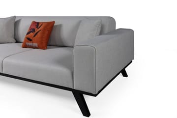 Arioch 4-seters Sovesofa - Lysegrå - Møbler - Sofaer - Sovesofaer - 4 seters sovesofa