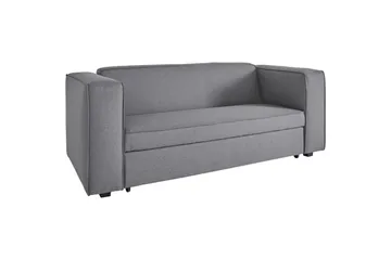 Asmund Sovesofa 3-seter - Grå - Møbler - Sofaer - Sovesofaer - 3 seters sovesofa