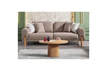 Astran Sovesofa 3-seter - Brun - Møbler - Sofaer - Sovesofaer - 3 seters sovesofa