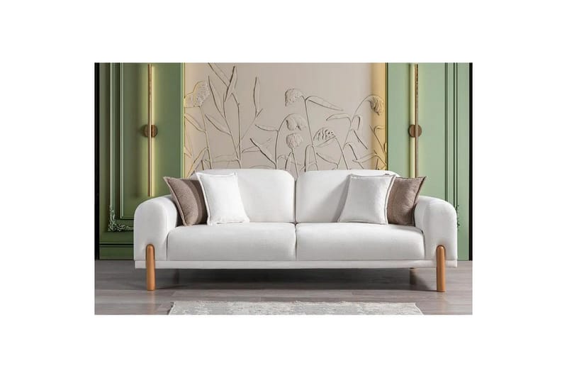 Astran Sovesofa 3-seter - Kremhvit - Møbler - Sofaer - Sovesofaer - 3 seters sovesofa