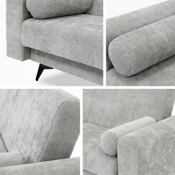 Aurvin 3-seters sovesofa - beige - Møbler - Sofaer - Sovesofaer - 3 seters sovesofa