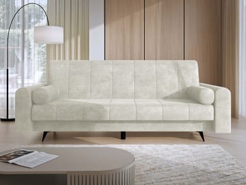 Aurvin 3-seters sovesofa - beige - Møbler - Sofaer - Sovesofaer - 3 seters sovesofa