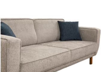 Austen 3-seters Sovesofa - Grå - Møbler - Sofaer - Sovesofaer - 3 seters sovesofa
