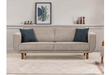 Austen 3-seters Sovesofa - Grå - Møbler - Sofaer - Sovesofaer - 3 seters sovesofa