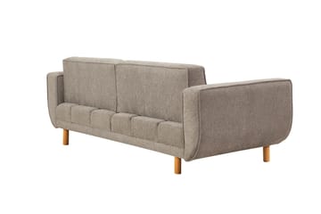 Austen 3-seters Sovesofa - Grå - Møbler - Sofaer - Sovesofaer - 3 seters sovesofa