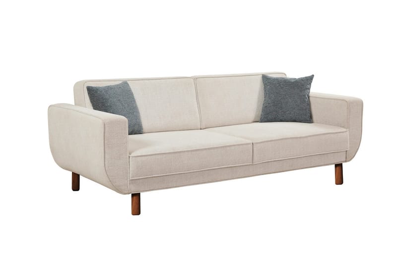 Austen 3-seters Sovesofa, Krem