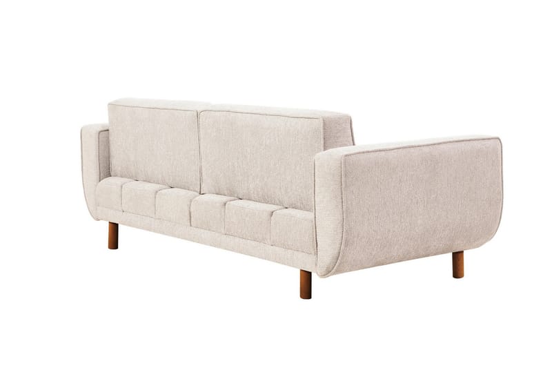 Austen 3-seters Sovesofa - Krem - Møbler - Sofaer - Sovesofaer - 3 seters sovesofa