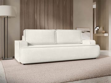 Avignon Sovesofa 3-seter - Hvit - Møbler - Sofaer - Sovesofaer - 3 seters sovesofa