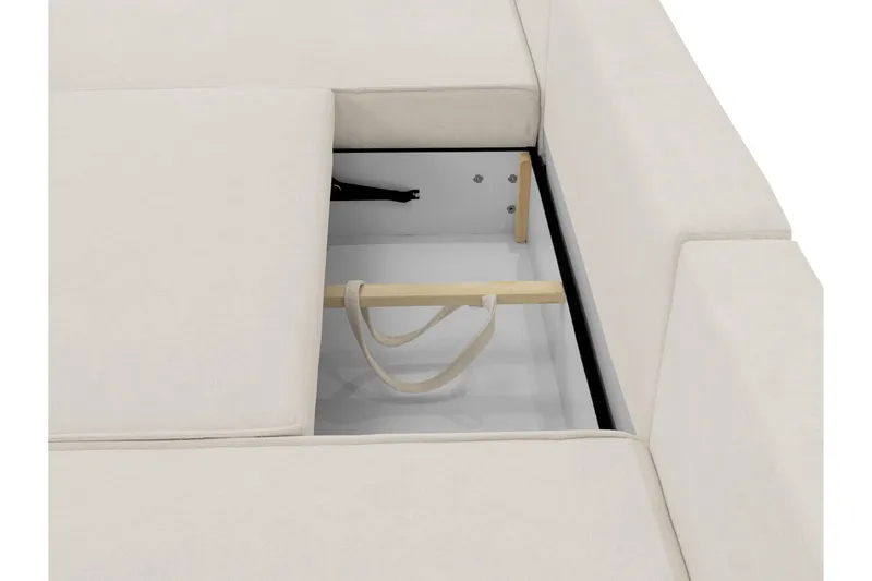 Avignon Sovesofa Dubbeldivan 5-sits - Beige - Møbler - Sofaer - Sovesofaer - U sovesofa