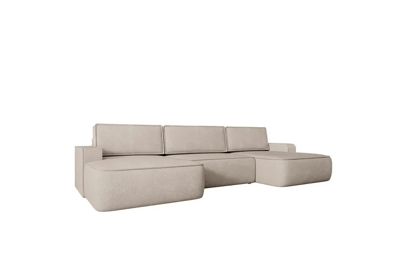 Avignon Sovesofa Dubbeldivan 5-sits, Beige