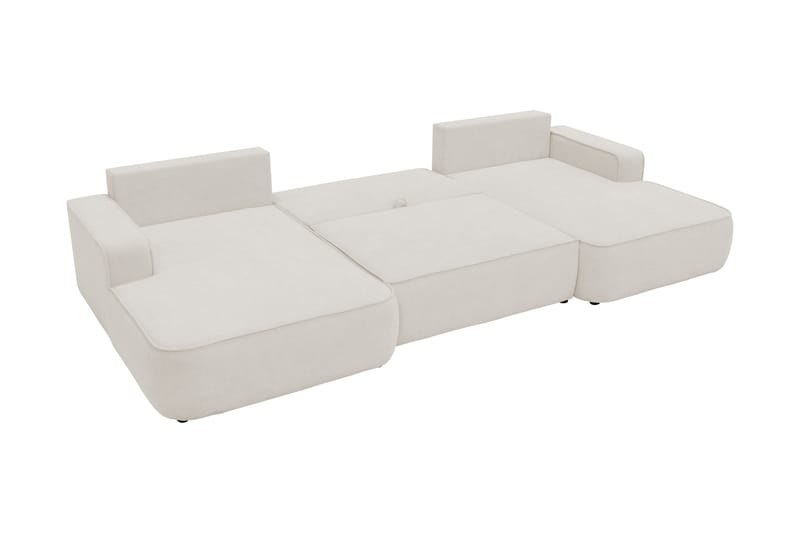 Avignon Sovesofa Dubbeldivan 5-sits - Grå - Møbler - Sofaer - Sovesofaer - U sovesofa