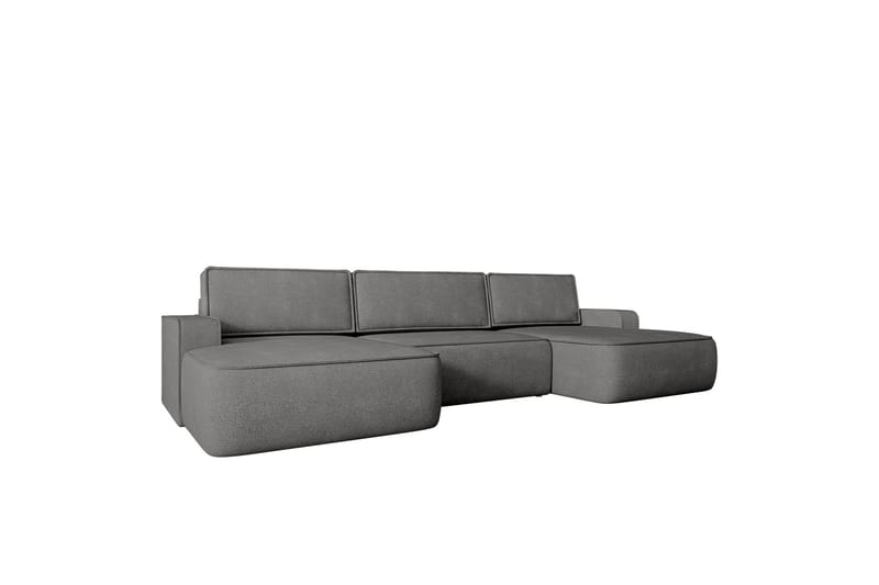 Avignon Sovesofa Dubbeldivan 5-sits - Grå - Møbler - Sofaer - Sovesofaer - U sovesofa