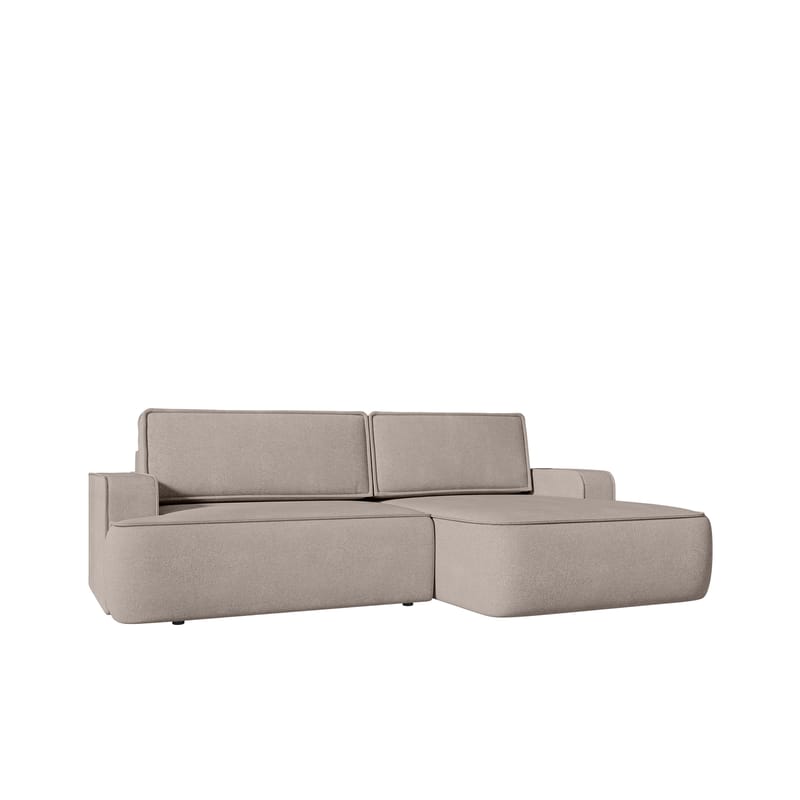 Avignon Sovesofa med sjeselong 3-seter, Beige