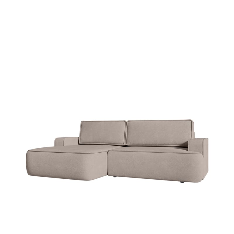 Avignon Sovesofa med sjeselong 3-seter - Beige - Møbler - Sofaer - Sovesofaer - Sovesofa divan