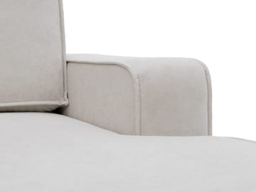 Avignon Sovesofa med sjeselong 3-seter - Beige - Møbler - Sofaer - Sovesofaer - Sovesofa divan
