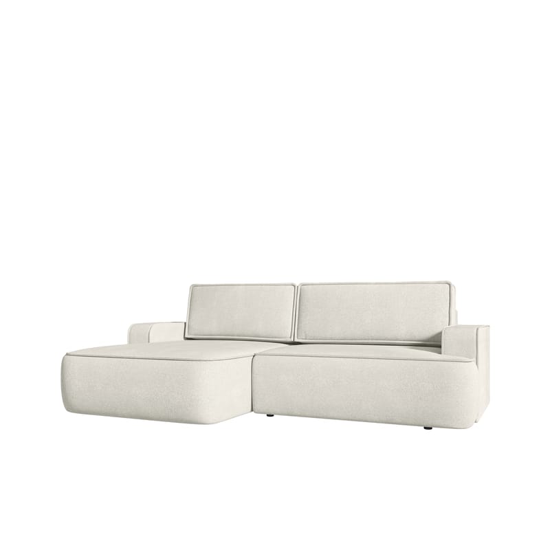 Avignon Sovesofa med sjeselong 3-seter - Hvit - Møbler - Sofaer - Sovesofaer - Sovesofa divan