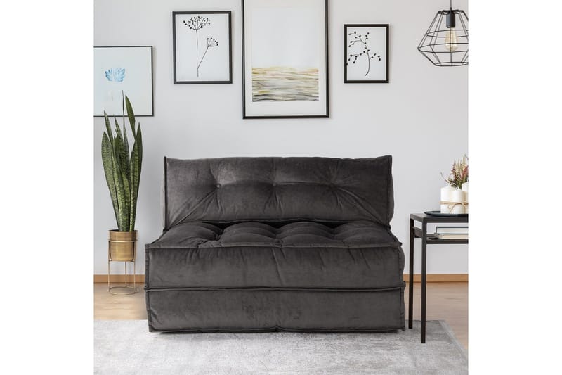 Avy 2-seters Sovesofa - Antrasitt - Møbler - Sofaer - Sovesofaer - 2 seters sovesofa