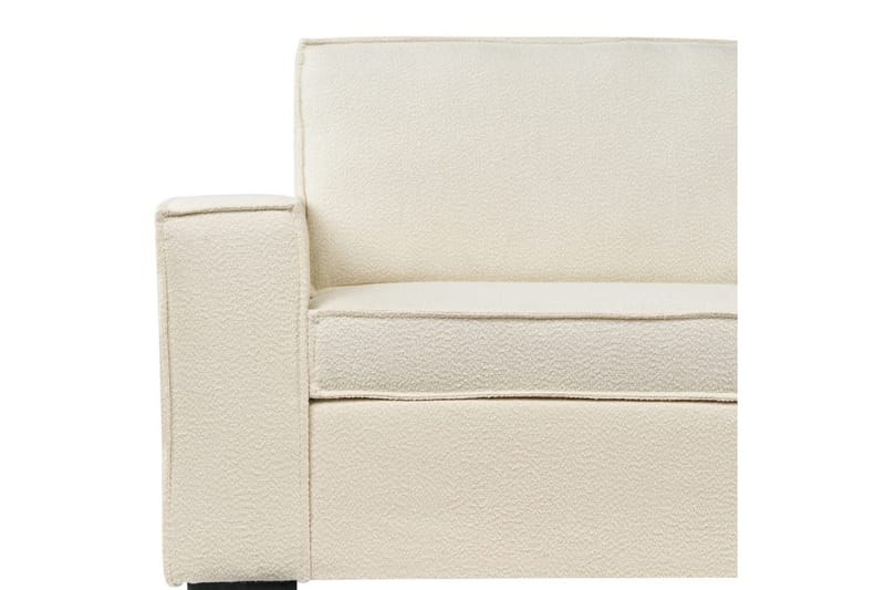 Bäddsoffa Beliani Vuokatti Brun White - Møbler - Sofaer - Sovesofaer - 2 seters sovesofa