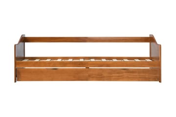 Bäddsoffa ram furu honungsbrun 90x200 cm - Møbler - Sofaer - Sovesofaer - Langsgående sovesofa