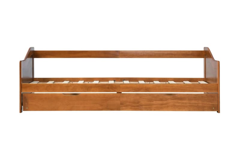 Bäddsoffa ram furu honungsbrun 90x200 cm - Møbler - Sofaer - Sovesofaer - Langsgående sovesofa