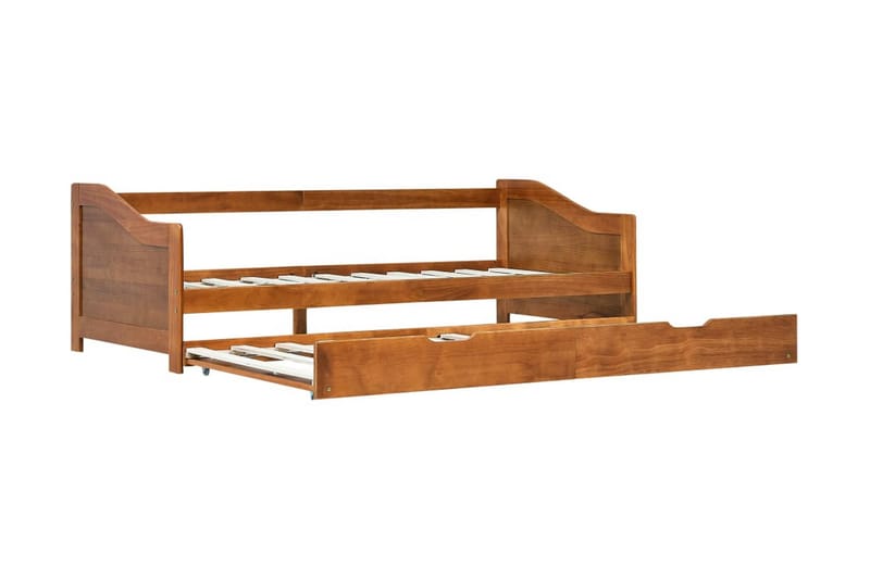 Bäddsoffa ram furu honungsbrun 90x200 cm - Møbler - Sofaer - Sovesofaer - Langsgående sovesofa
