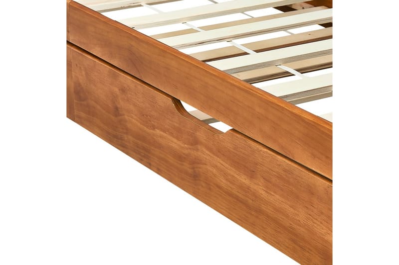 Bäddsoffa ram furu honungsbrun 90x200 cm - Møbler - Sofaer - Sovesofaer - Langsgående sovesofa