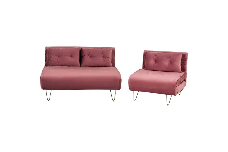 Bäddsoffa Rosa, Guld