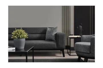 Banjo 4-seters Sovesofa - Antrasitt - Møbler - Sofaer - Sovesofaer - 4 seters sovesofa