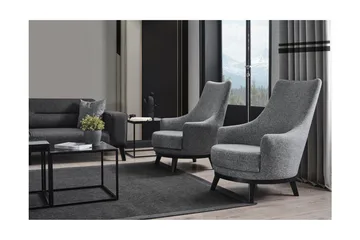 Banjo 4-seters Sovesofa - Lysegrå - Møbler - Sofaer - Sovesofaer - 4 seters sovesofa