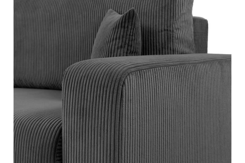 Barile Sovesofa 3-seter i Plysj - Hvit - Møbler - Sofaer - Sovesofaer - 3 seters sovesofa