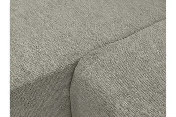 Barile Sovesofa med Sjeselong 3-seter i Plysj - Beige - Møbler - Sofaer - Sovesofaer - Sovesofa divan