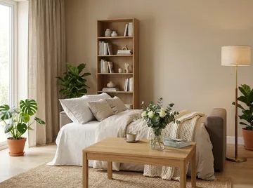 Bergen Ekstra dyp, 3-seters sovesofa med oppbevaring - Brun - Møbler - Sofaer - Sovesofaer - 3 seters sovesofa