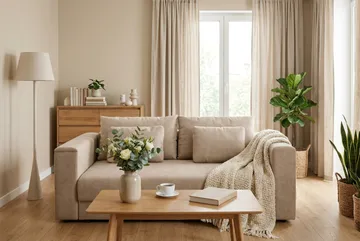 Bergen Ekstra dyp, framoverutslått 3-seters sovesofa med oppbevaring - Beige - Møbler - Sofaer - Sovesofaer - 3 seters sovesofa