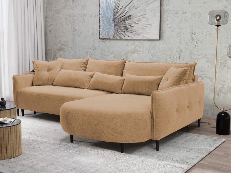 Bornalle 3-seters sovesofa med divan - Glow 07 - Møbler - Sofaer - Sovesofaer - Sovesofa divan