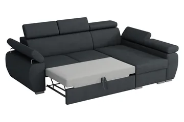 Boston Hjørnesofa Høyre - Brun - Møbler - Sofaer - Sovesofaer - Sovesofa divan