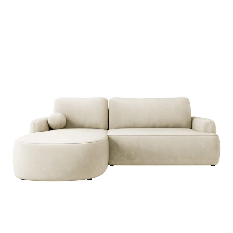 Branrel 3-seters sofa med divan - beige - Møbler - Sofaer - Sovesofaer - Hjørnesovesofa