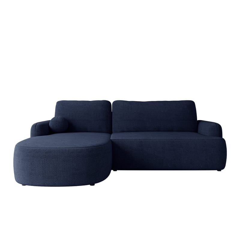 Branrel 3-seters sofa med divan - blå - Møbler - Sofaer - Sovesofaer - Hjørnesovesofa