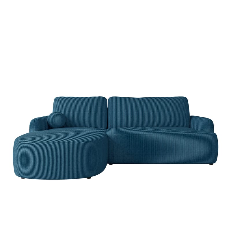 Branrel 3-seters sofa med divan, blå