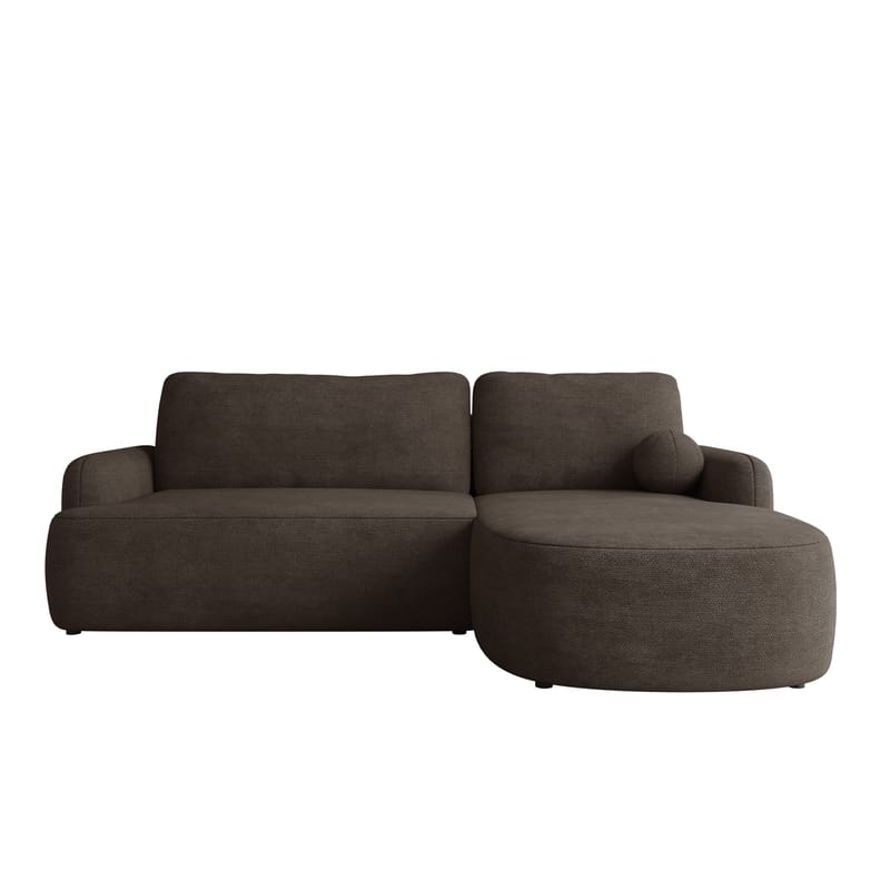 Branrel 3-seters sofa med divan, Brun