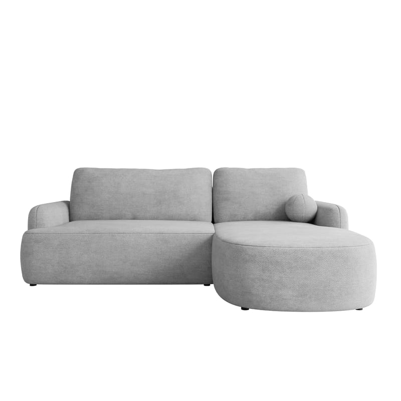 Branrel 3-seters sofa med divan - Grå - Møbler - Sofaer - Sovesofaer - Langsgående sovesofa