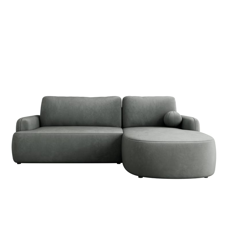 Branrel 3-seters sofa med divan, grå