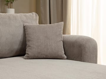 Brenor 3-seters sovesofa med divan, venstrevendt - lysegrå - Møbler - Sofaer - Sovesofaer - Hjørnesovesofa