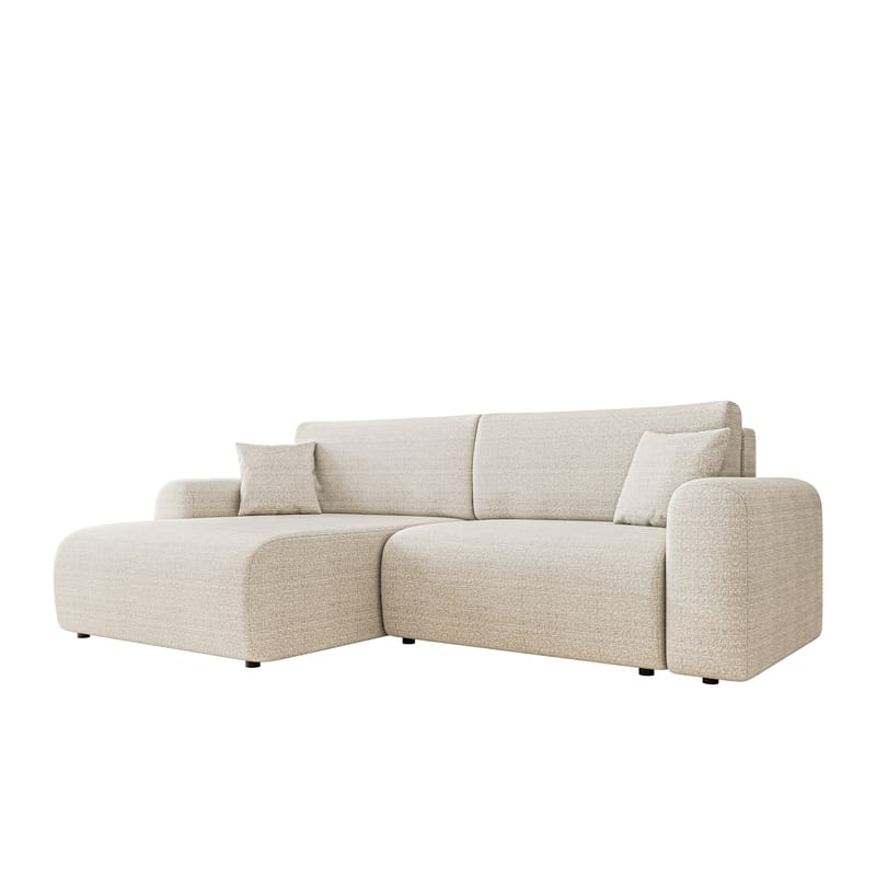 Brenor Sovesofa med sjeselong 3-seter - Brun - Møbler - Sofaer - Sovesofaer - Sovesofa divan