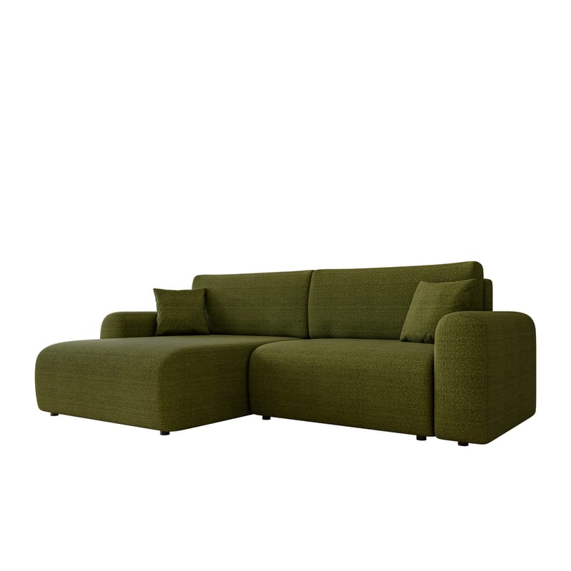 Brenor Sovesofa med sjeselong 3-seter - Brun - Møbler - Sofaer - Sovesofaer - Sovesofa divan
